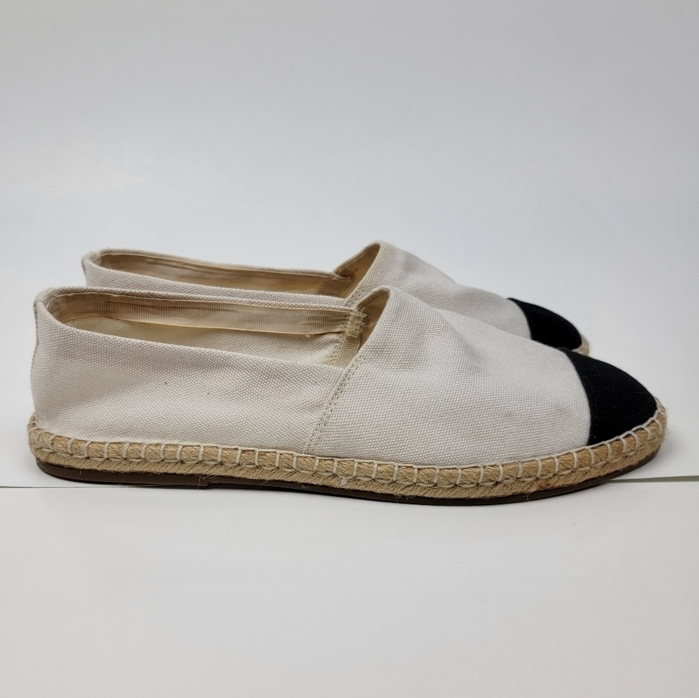 Pour La Victoire Bailey Canvas Espadrille Flats 8.5 - Picture 3 of 11